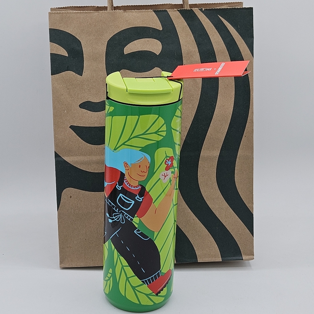 Starbucks +Monyee Chau vacuum insulated 16 oz tumbler